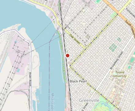 Map showing Brigtsen’s Restaurant