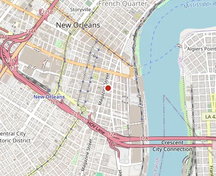 Map showing Meril