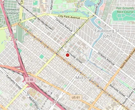 Map showing Vessel NOLA