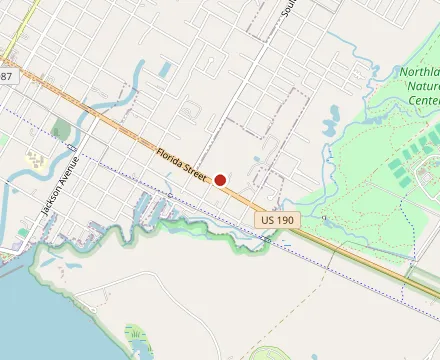 Map showing Triple Nickel Grill