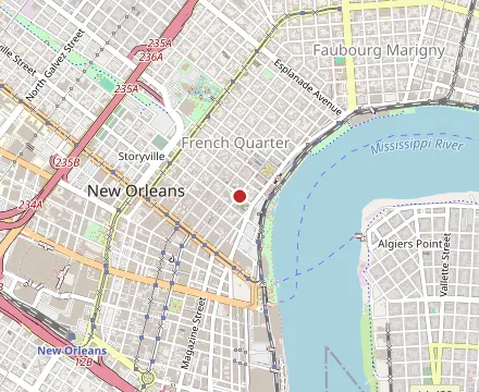 Map showing The Original Pierre Maspero's