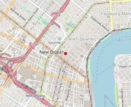 Map showing Killer PoBoys