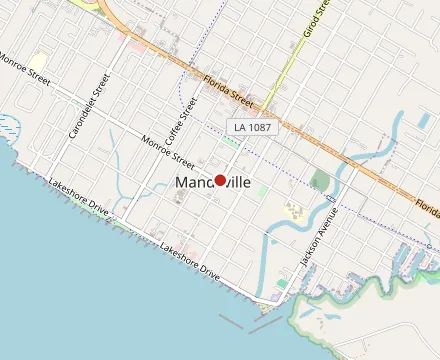 Map showing Rusty Pelican - Mandeville