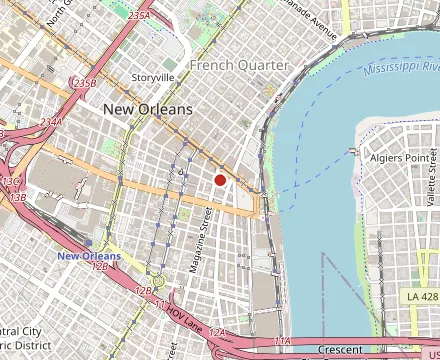 Map showing Ruby Slipper Central Business District