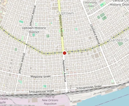 Map showing Superior Seafood & Oyster Bar